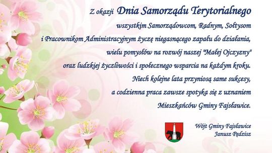27 maja - Dzień Samorządu Terytorialnego