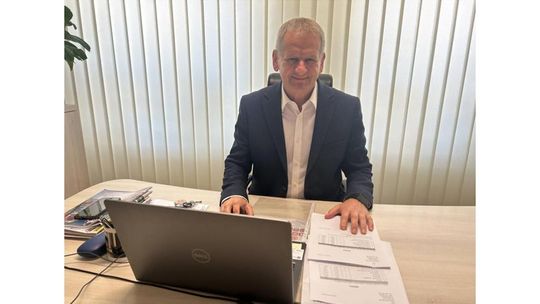 Zdjęcie przedstawia Wójta Gminy Fajsławice Janusza Pędzisza