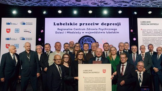 Gmina Fajsławice na konferencji „Lubelskie przeciw depresji”