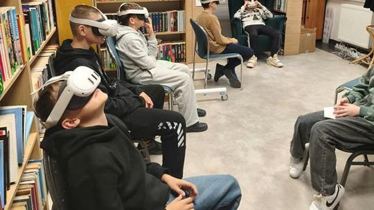 Google VR w Gminnej  Bibliotece Publicznej w Fajsławicach