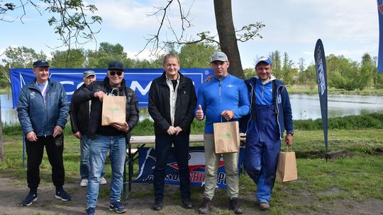 Zdjecie przedstawia I Grand Prix Polski w Method Feeder, które odbyło się 11 maja 2025r. na łowisku WLF Arena w Fajsławicach