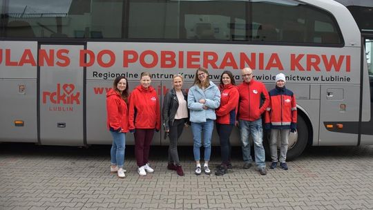Kolejna udana akcja poboru krwi w Gminie Fajsławice.