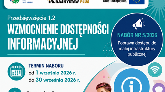 Stowarzyszenie LGD Krasnystaw PLUS ogłasza nabory