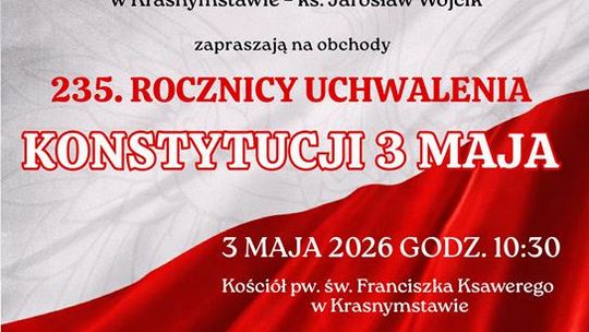 Powiatowe obchody 235 rocznicy uchwalenia Konstytucji 3 Maja