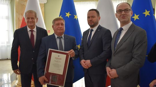 Sołtys Sławomir Urban nagrodzony przez Wojewodę Lubelskiego