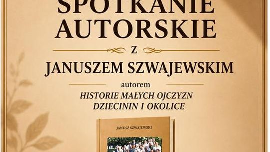 Spotkanie autorskie z Januszem Szwajewskim