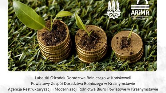 Plakat informuje o szkoleniu "Zasady przyznawania płatności w ramach systemów wsparcia bezpośredniego w 2026 roku - ewniosekPlus", które odbędzie się 20 marca 2026r. o godzinie 9:00 w Urzędzie Gminy Fajsławice