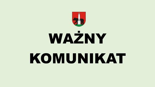 WAŻNY KOMUNIKAT O ĆWICZENIACH SYSTEMU OSTRZEGANIA I ALARMOWANIA