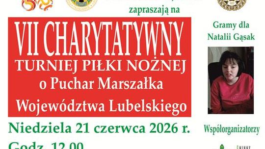 Zapraszamy na VII Charytatywny Turniej Piłki Nożnej