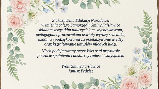 Dzień Edukacji Narodowej