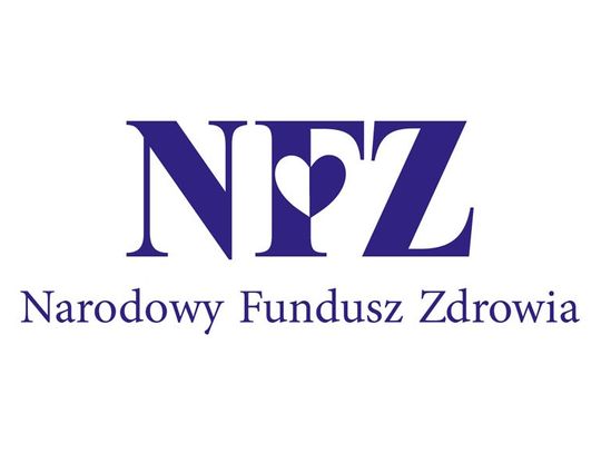 Grafika przedstawia logotyp Narodowego Funduszu Zdrowia