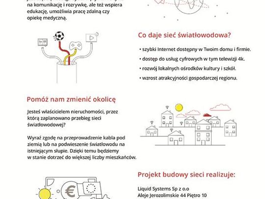 Budowa sieci światłowodowej