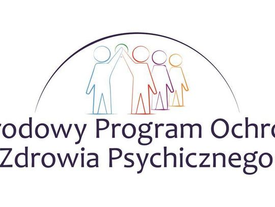 Grafika przedstawia logo Narodowego Programu Ochrony Zdrowia Psychicznego