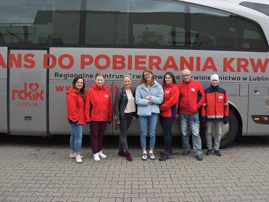 Kolejna udana akcja poboru krwi w Gminie Fajsławice.