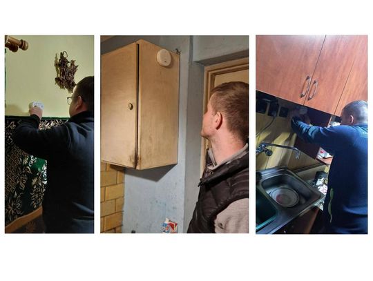 Montaż czujek czadu i dymu na terenie Gminy Fajsławice