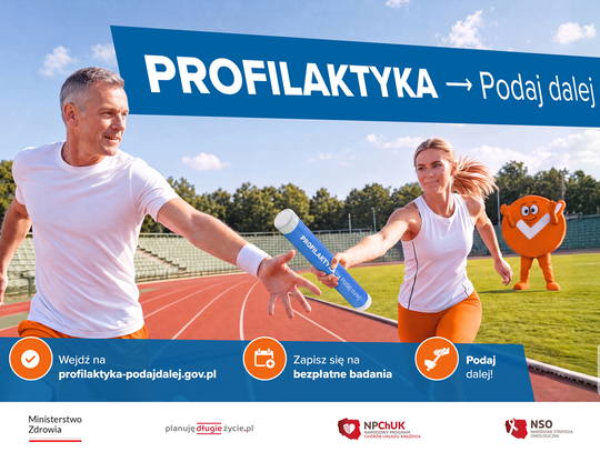 Ogólnopolska kampania informacyjno-edukacyjna „Profilaktyka – podaj dalej”
