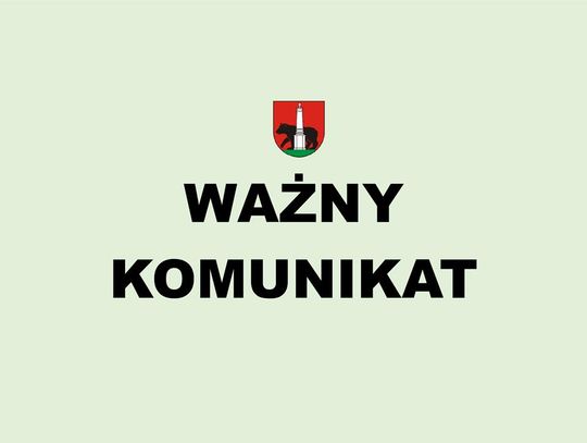 WAŻNY KOMUNIKAT O ĆWICZENIACH SYSTEMU OSTRZEGANIA I ALARMOWANIA