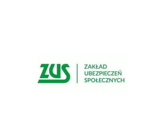 Zarezerwuj wizytę stacjonarną w ZUS Grafika przedstawia logotyp Zakładu Ubezpieczeń Społecznych