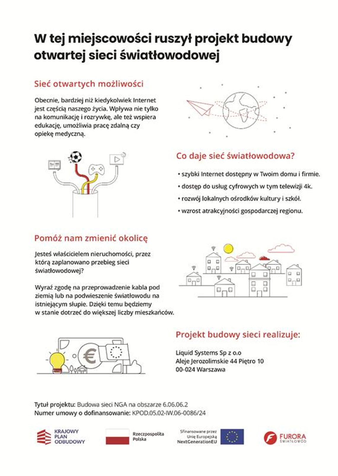 Budowa sieci światłowodowej