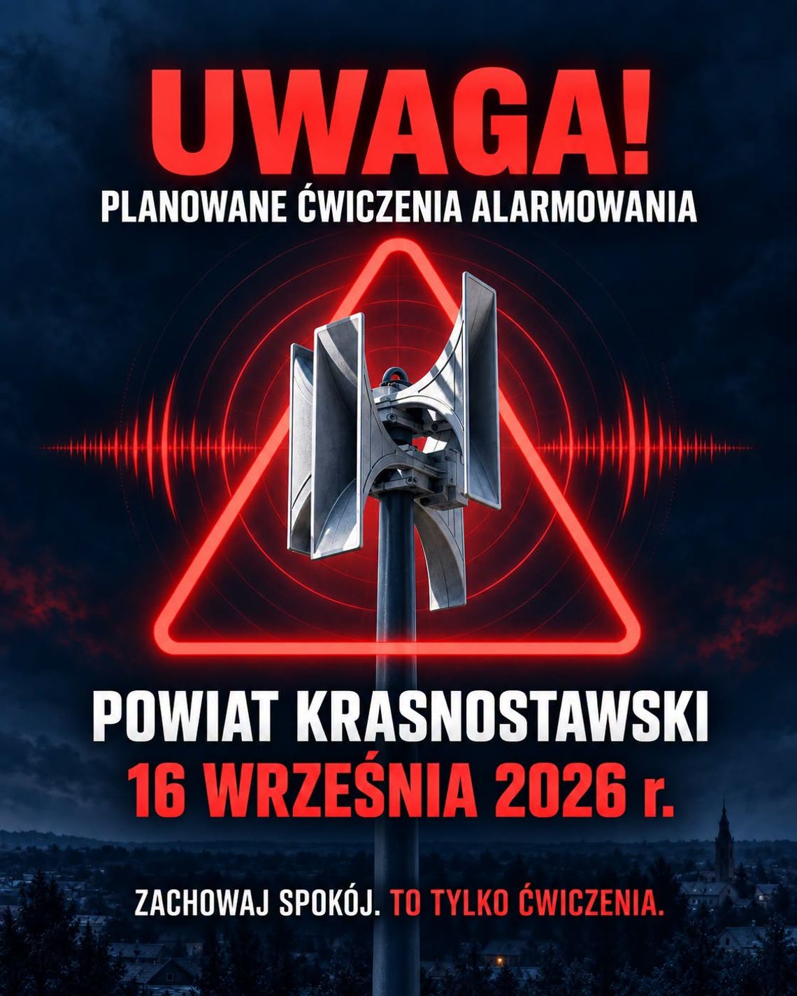 Ćwiczenia alarmowania ludności Ćwiczenia alarmowania ludności