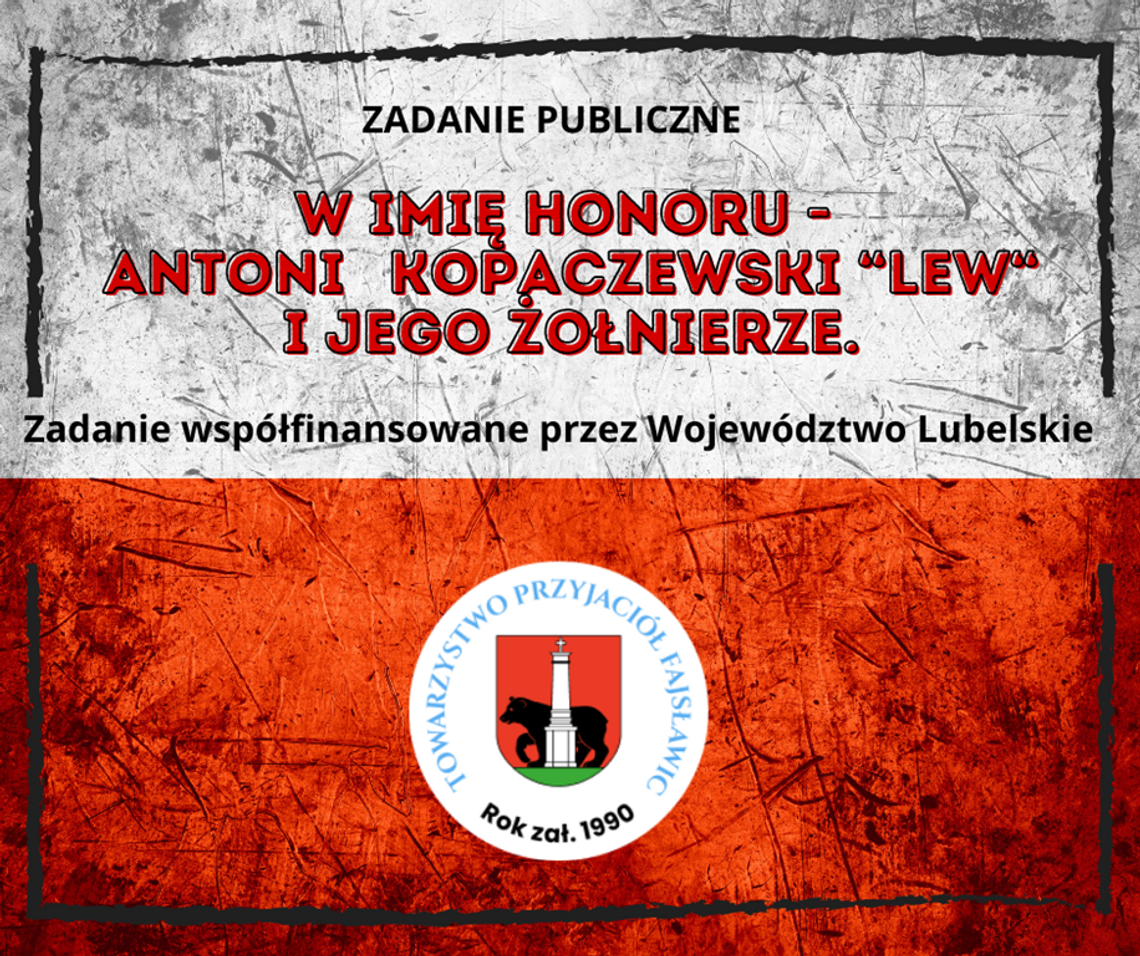 Dotacja z Województwa Lubelskiego na realizację zadania publicznego