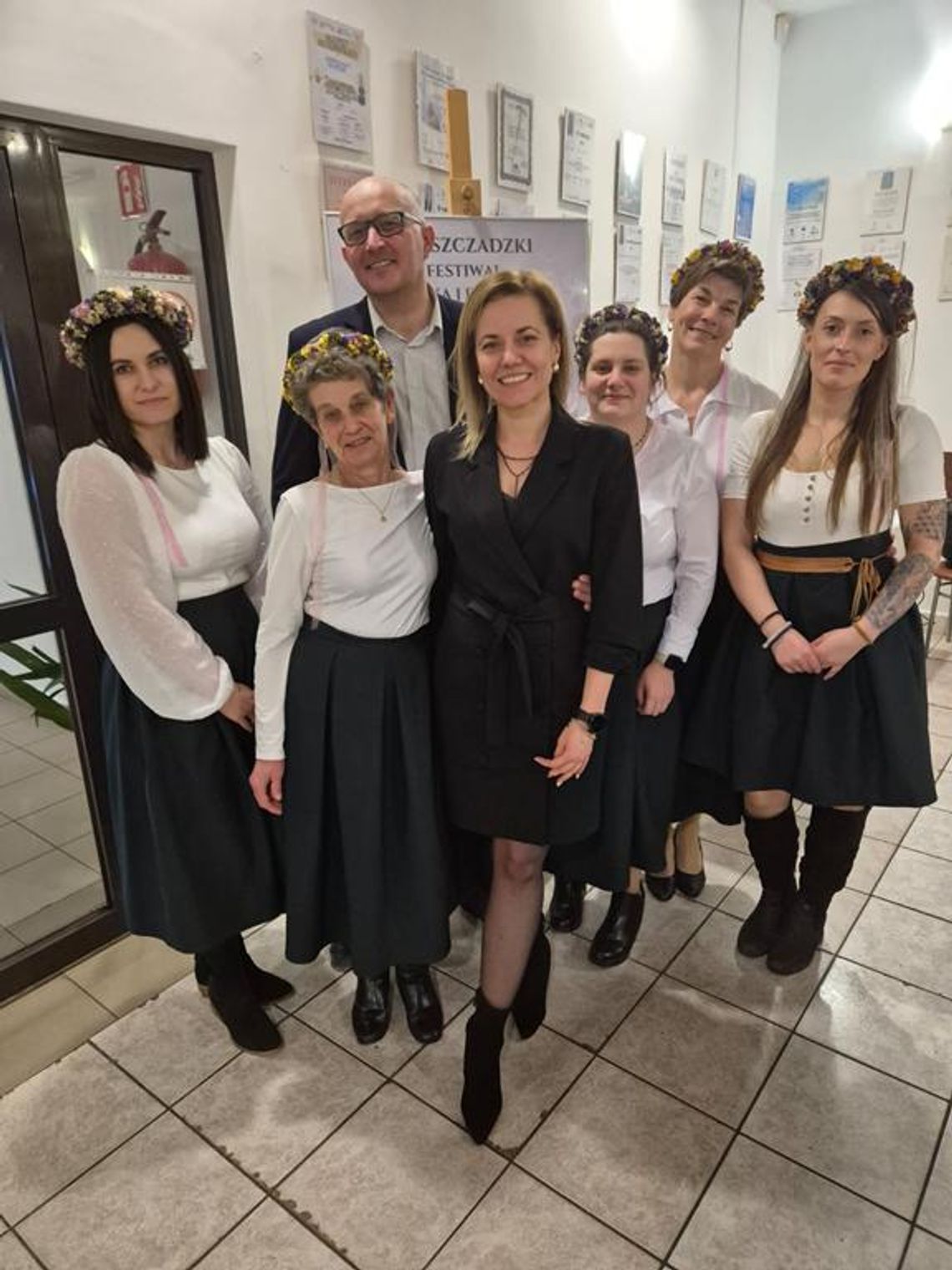 Kraszczadzki Festiwal Pączka i Faworka 2026 Zdjecie przedstawia delegację Gminy Fajsławice podczas Festiwalu Pączka i Faworka, który odbył się 12 lutego 2026r.