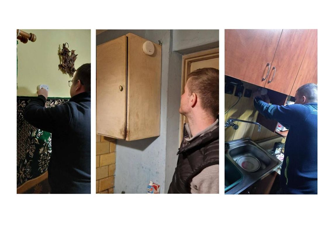 Montaż czujek czadu i dymu na terenie Gminy Fajsławice