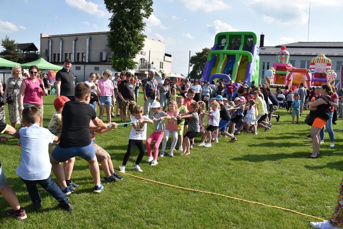 Zdjęcie przedstawia Dzień Dziecka zorganizowany w dniu 1 czerwca 2025r. w Gminie Fajsławice