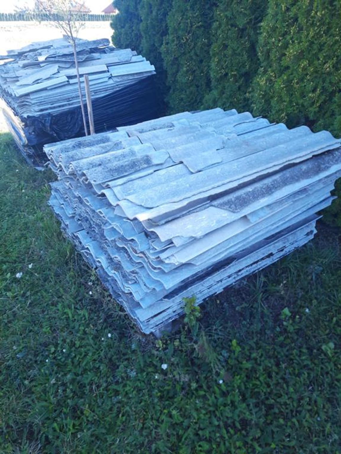 Odbiór AZBESTU w ramach projektu „LUBELSKIE BEZ AZBESTU”
