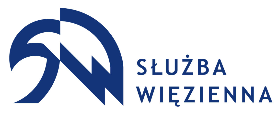 Grafika przedstawia logo Służby Więziennej