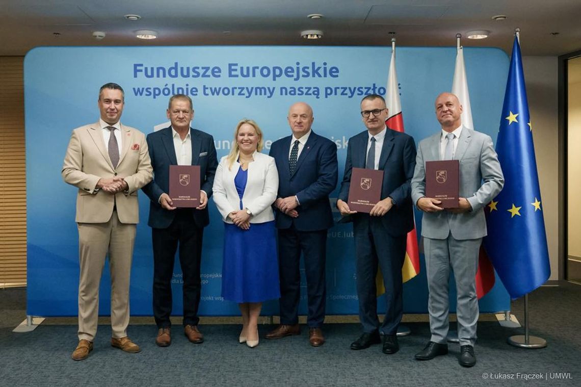 Podpisanie umowy na zadanie związane z retencją wód opadowych