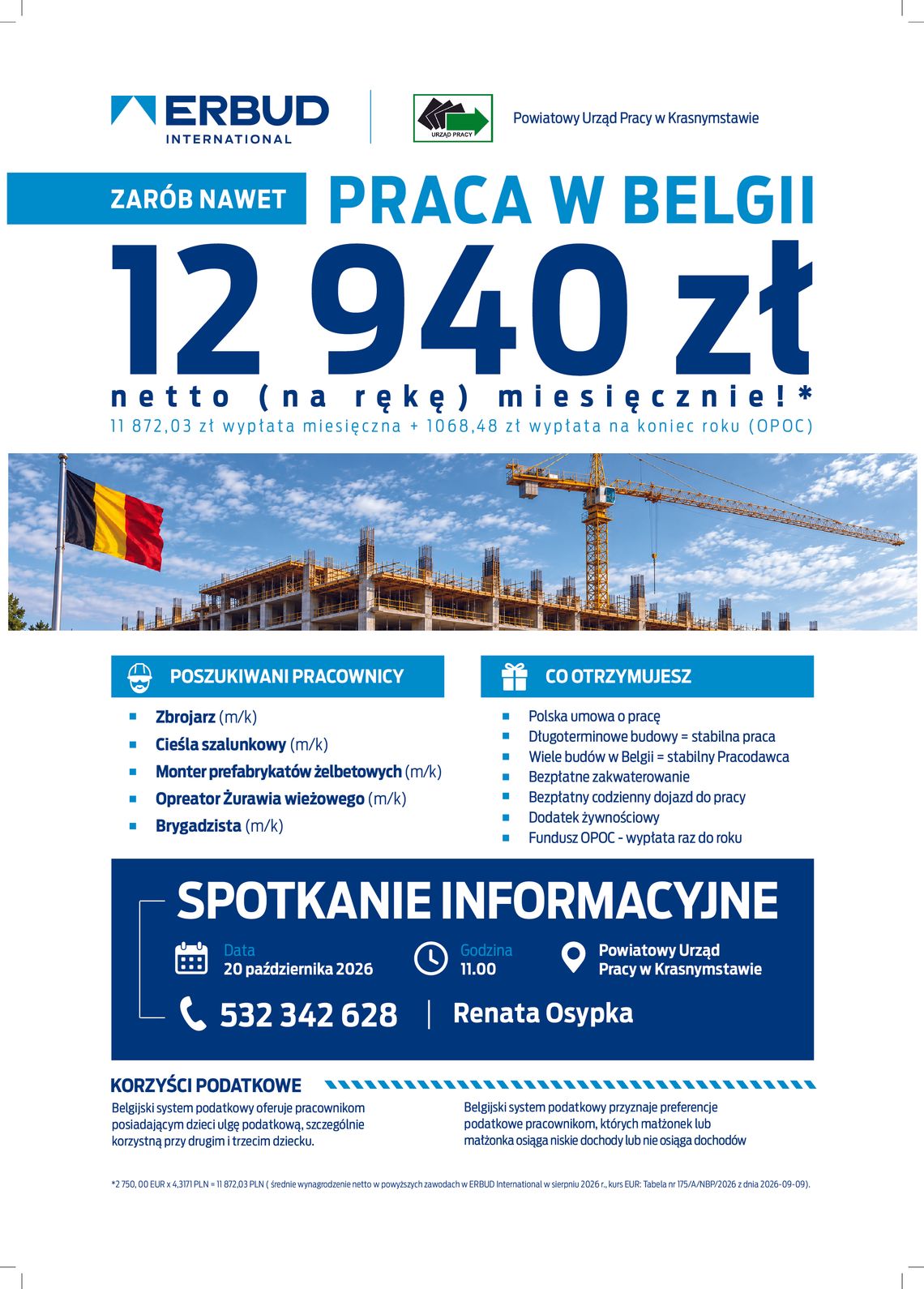 Praca za granicą - spotkanie informacyjne Praca za granicą - spotkanie informacyjne
