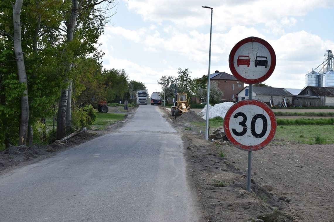 Ruszają prace remontowe na drodze gminnej Suchodoły - Siedliska Pierwsze