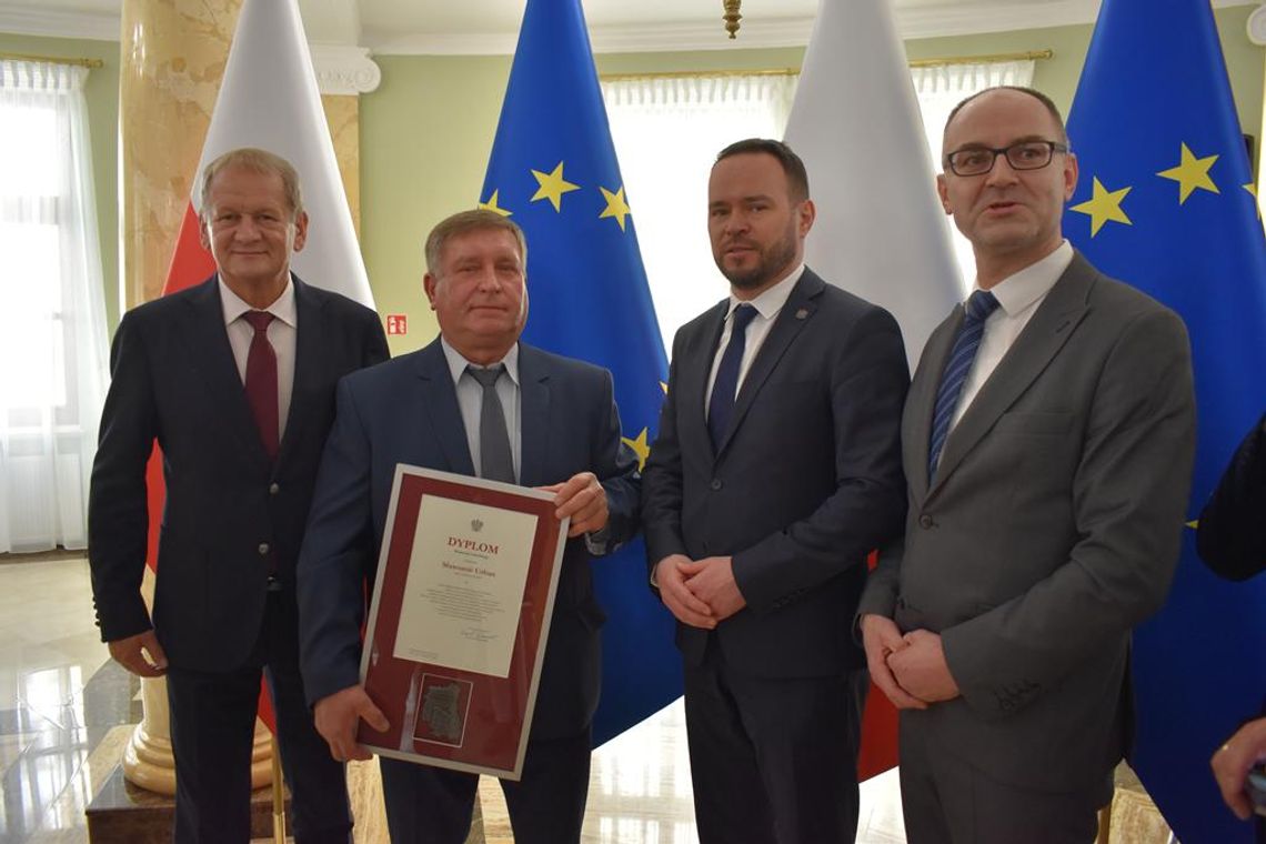 Sołtys Sławomir Urban nagrodzony przez Wojewodę Lubelskiego