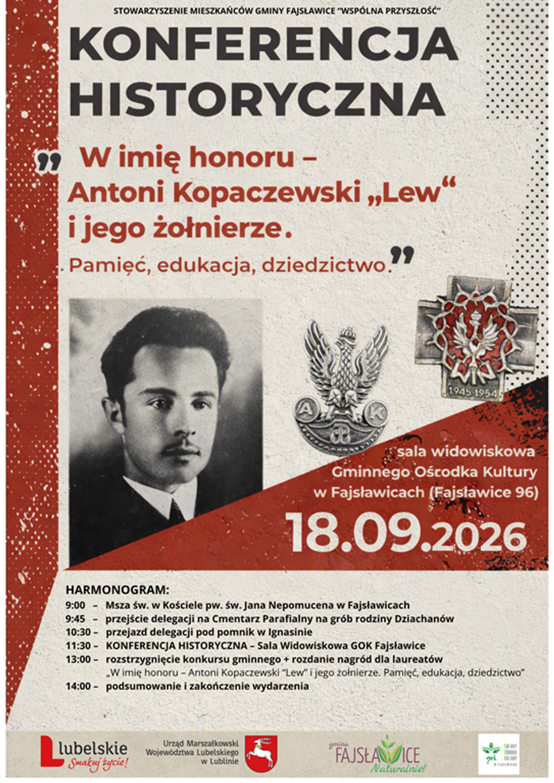 „W imię honoru – Antoni Kopaczewski „Lew” i jego żołnierze. Pamięć, edukacja, dziedzictwo”