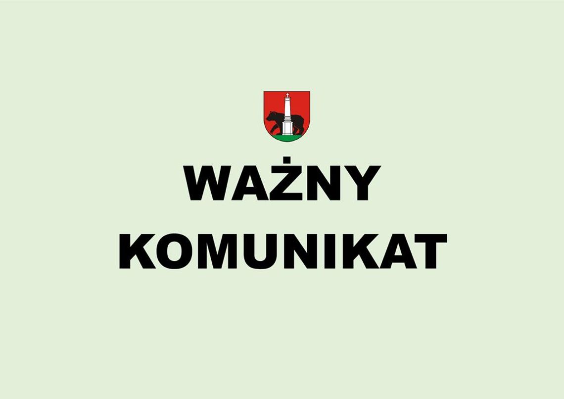 WAŻNY KOMUNIKAT O ĆWICZENIACH SYSTEMU OSTRZEGANIA I ALARMOWANIA WAŻNY KOMUNIKAT O ĆWICZENIACH SYSTEMU OSTRZEGANIA I ALARMOWANIA