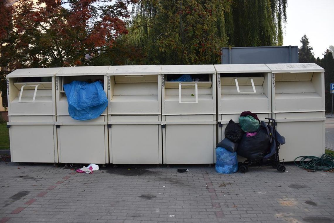 Zadbajmy o właściwe korzystanie z pojemników na odzież używaną !