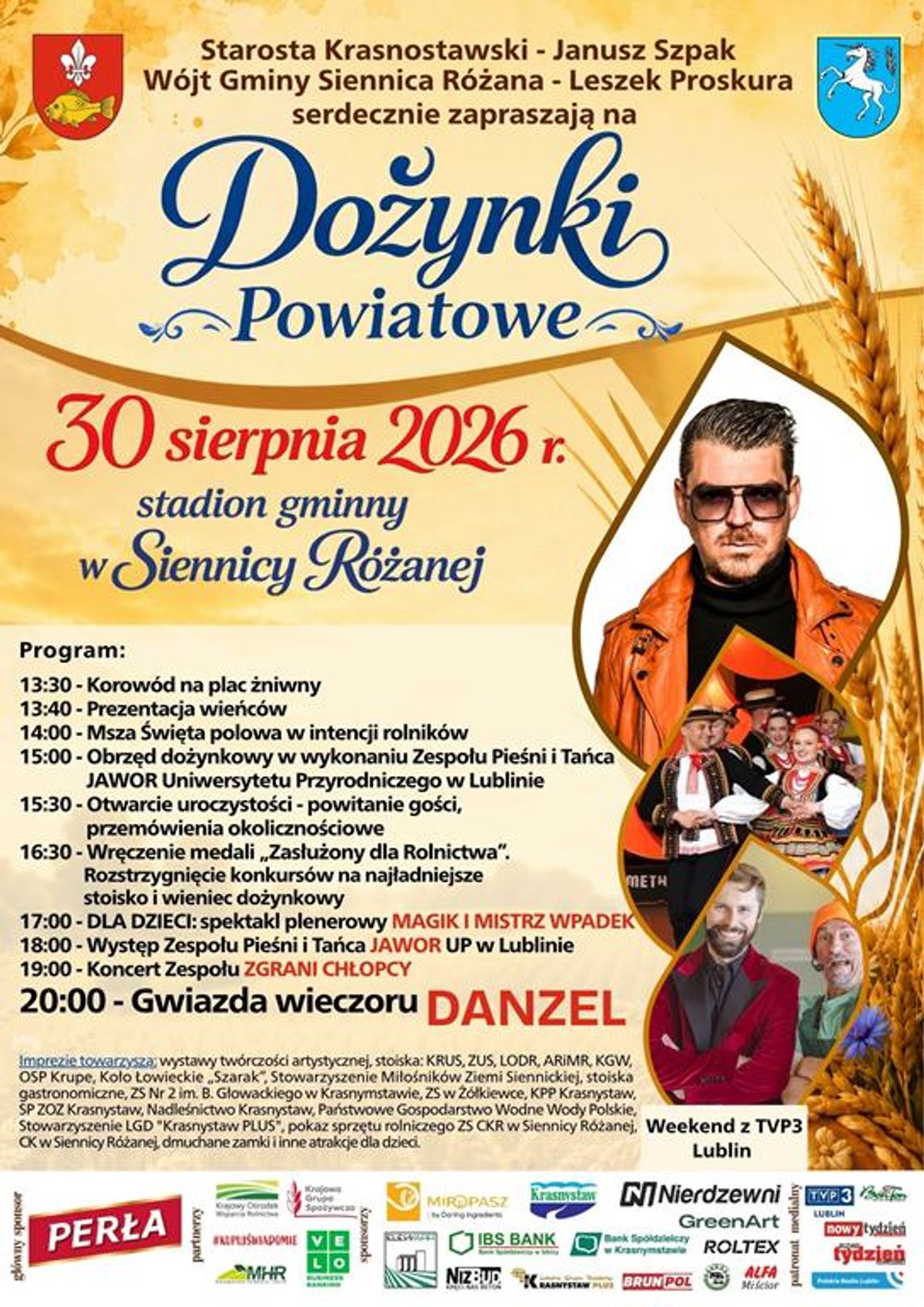 Zapraszamy na Powiatowe Święto Plonów