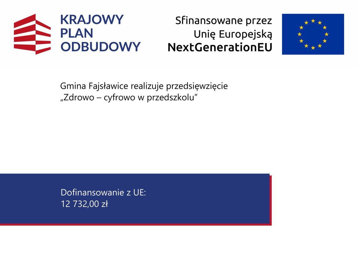 Zdrowo - cyfrowo w przedszkolu