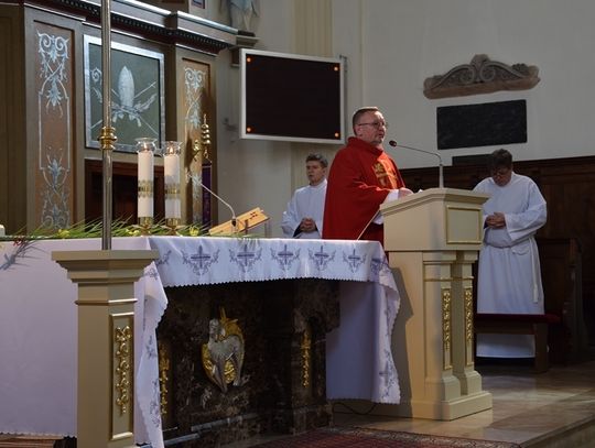 Niedziela Palmowa w Parafii pw. Św. Jana Nepomucena w Fajsławicach