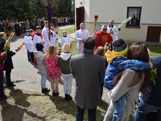 Niedziela Palmowa w Parafii pw. Św. Jana Nepomucena w Fajsławicach