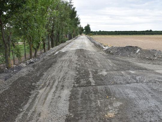 Przebudowa drogi gminnej w Marysinie