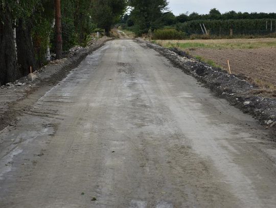 Przebudowa drogi gminnej w Marysinie