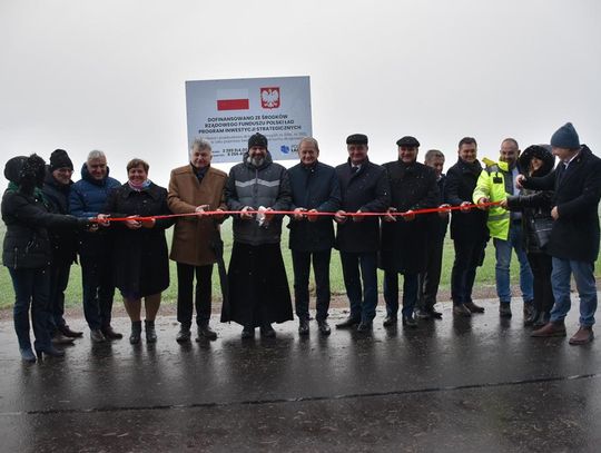 Otwarcie drogi powiatowej nr 2118L w Boniewie, 24 listopada 2023r.