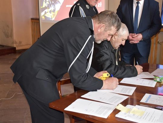 Podpisanie umów dotacyjnych w ramach konkursu "Lubelskie wspiera OSP", 25 marca 2024r.