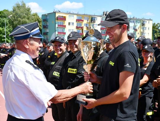 Międzygminne zawody sportowo-pożarnicze, 16 czerwca 2024r., sstadion Miejski w Krasnymstawie