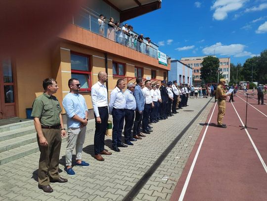 Powiatowe Zawody Sportowo - Pożarnicze, 23 czerwca 2024r., stadion MOSIR w Krasnymstawie