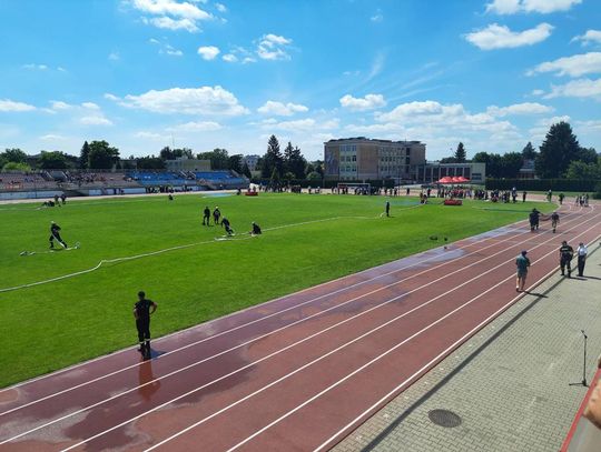 Powiatowe Zawody Sportowo - Pożarnicze, 23 czerwca 2024r., stadion MOSIR w Krasnymstawie