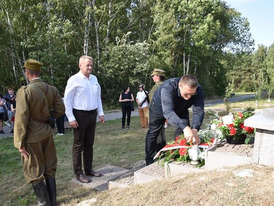 Obchody 78. rocznicy tragicznych wydarzeń 8 września 1946r. w Ignasinie, 6 września 2024r.