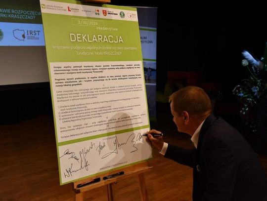 Konferencja inaugurująca rozpoczęcie prac nad rozwojem TURYSTYCZNEJ MARKI KRASZCZADY, 2.10.2024r., Krasnostawski Dom Kultury